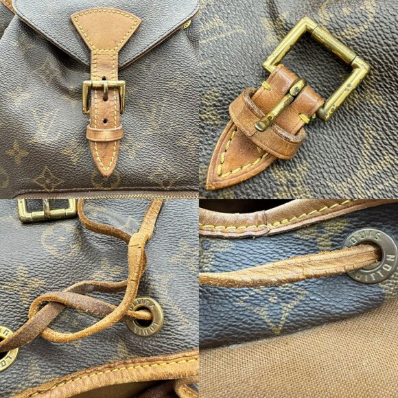 LOUIS VUITTON Brown Monogram Backpack - Picture 8 of 14